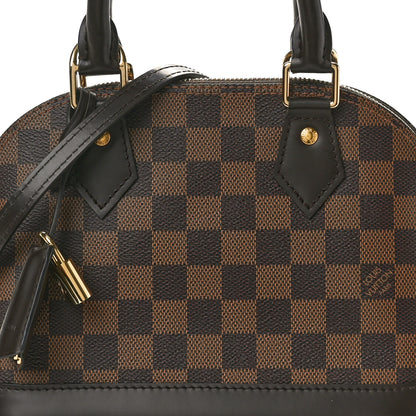 Louis Vuitton Damier Ebene Alma BB 7 of 9