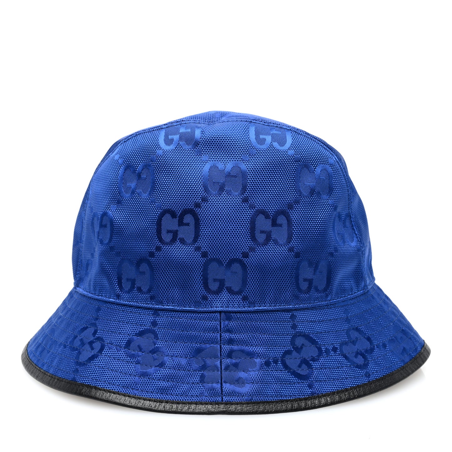 Econyl Nylon Monogram Off The Grid Will Bucket Hat Orient Blue Black