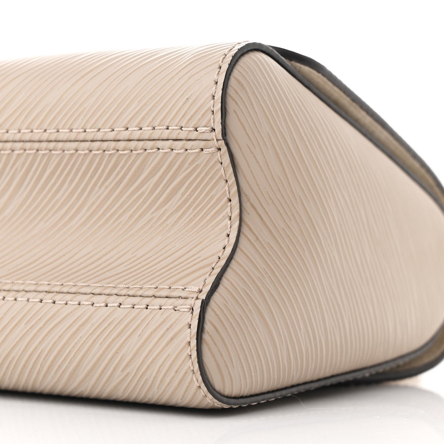 Epi Twist Top Handle Shoulder Bag PM Griege