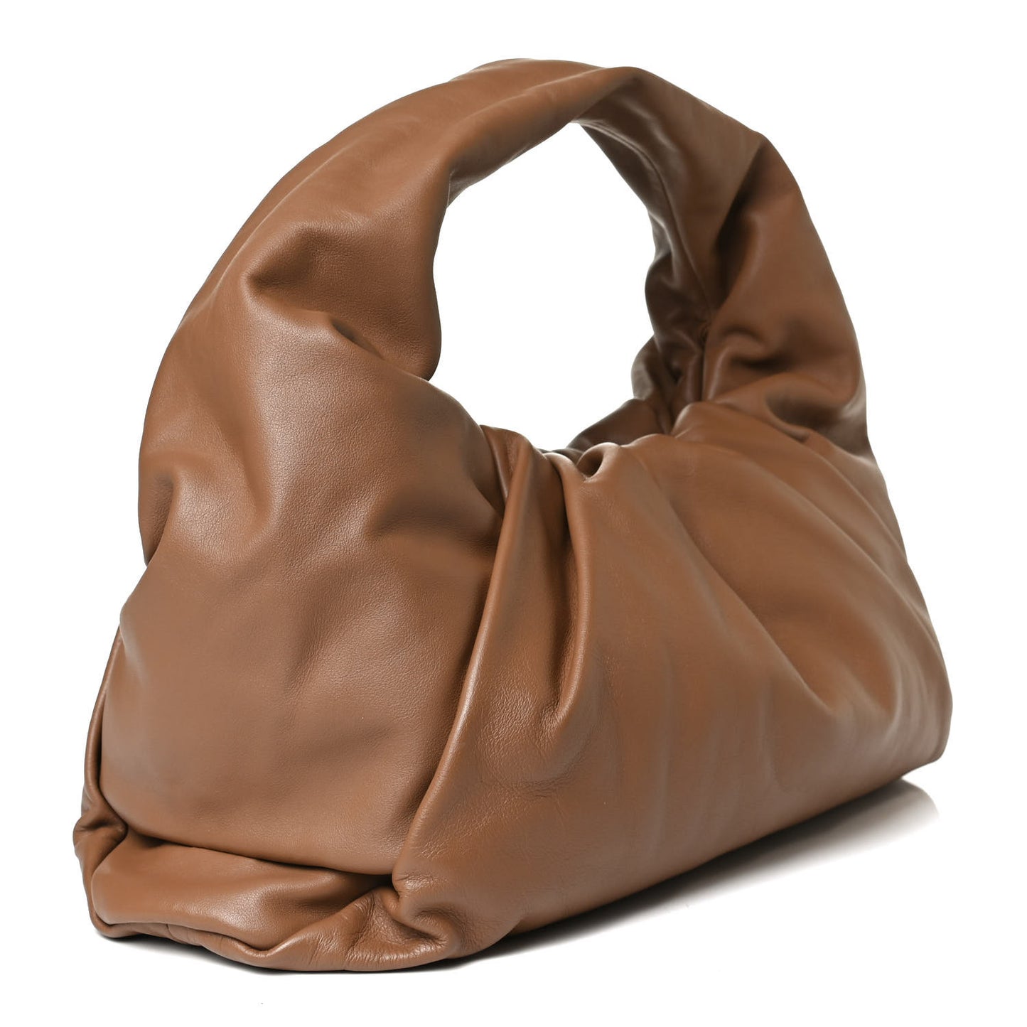 Smooth Butter Calfskin Small The Shoulder Pouch Cammello