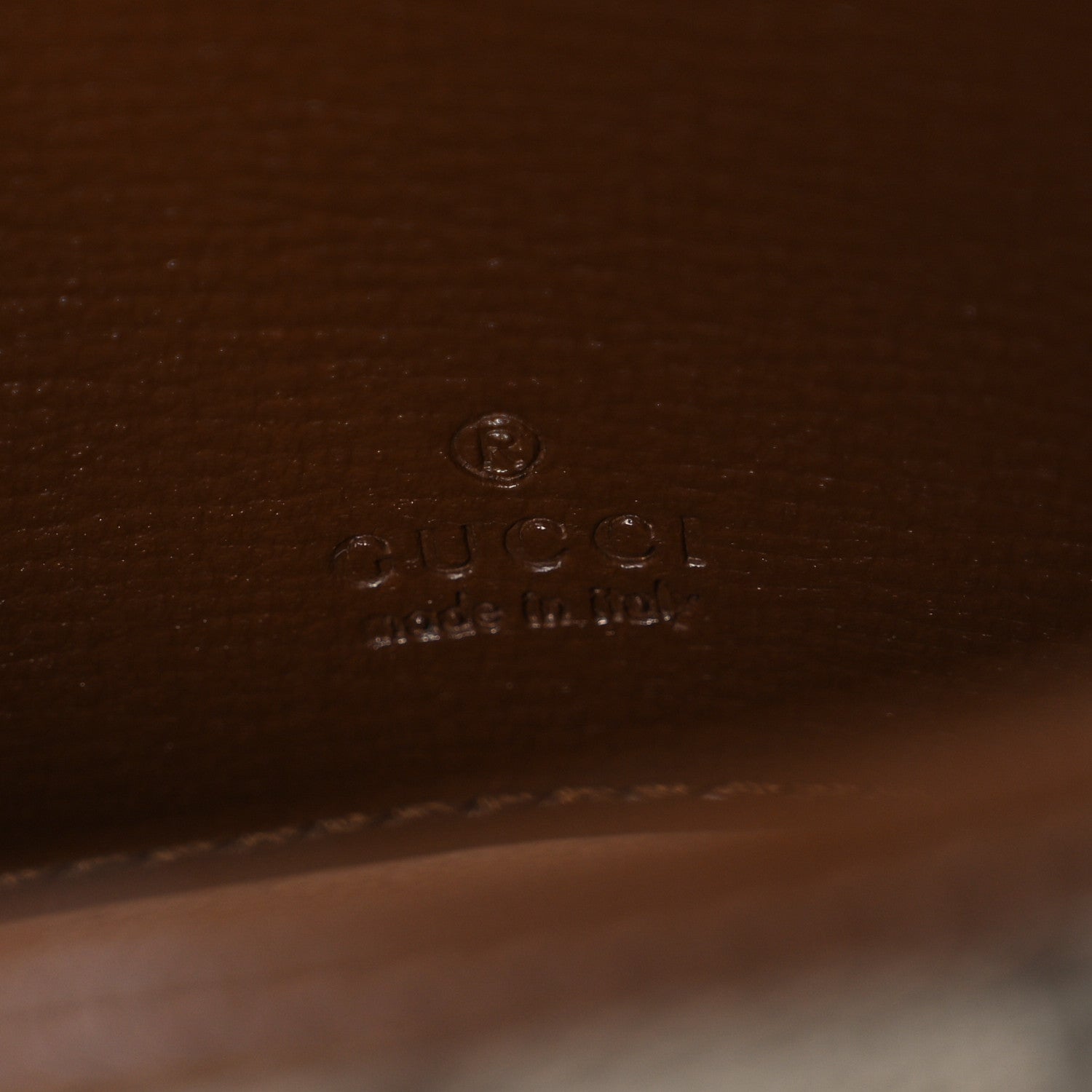 Gucci GG Supreme Monogram Azalea Calfskin Web Horsebit 1955 Wallet On Strap Beige Ebony Brown Sugar 6 of 10