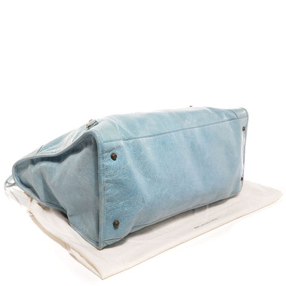 Balenciaga Chevre Work Sky Blue 5 of 10
