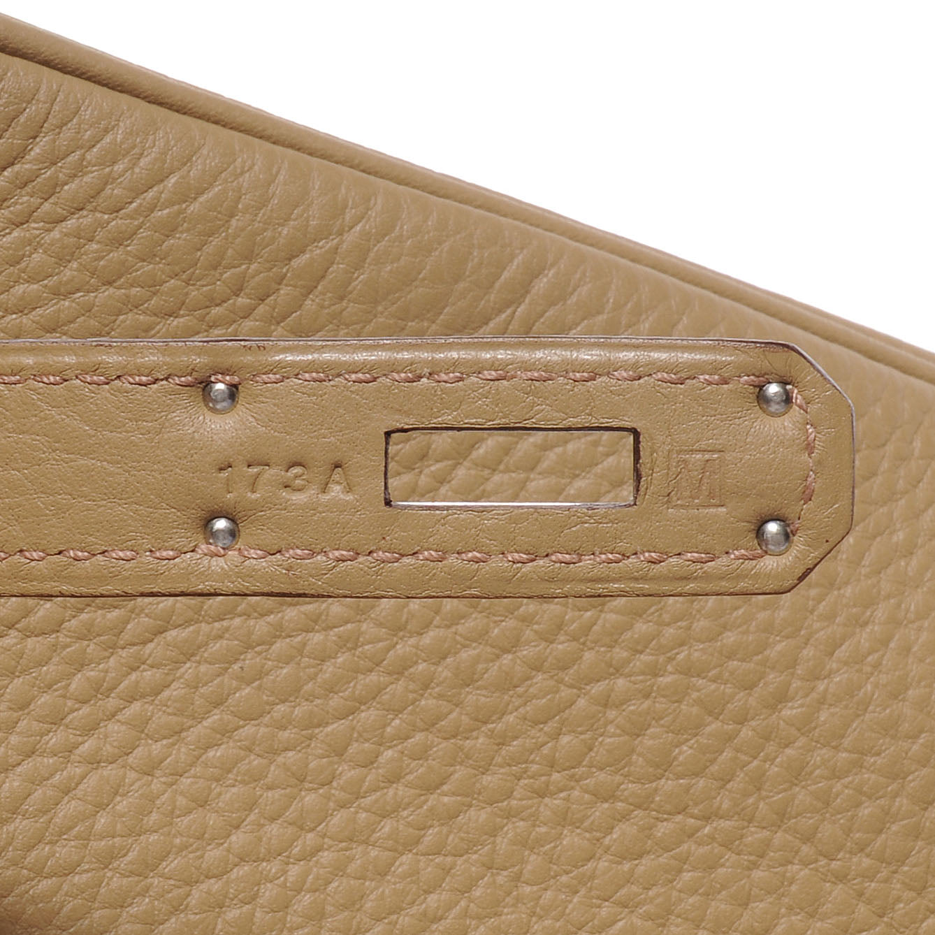 Hermes Taurillon Clemence Birkin 40 Tabac Camel 8 of 10