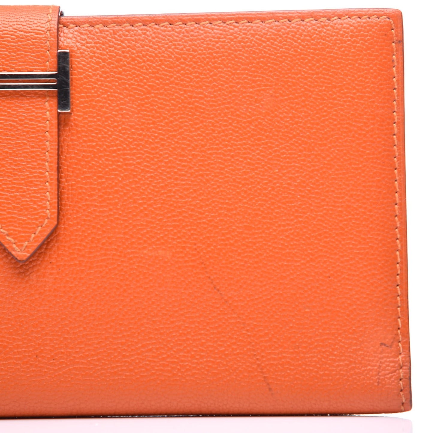 Chevre Mysore Bearn Wallet Feu