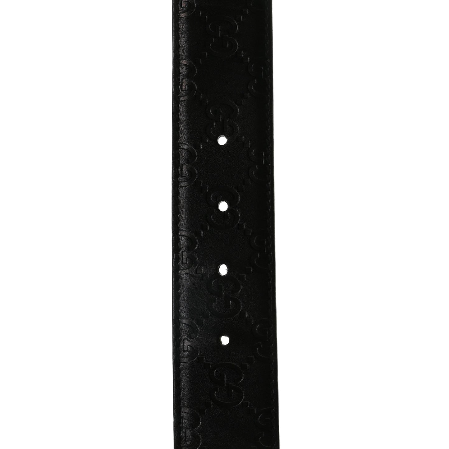 Guccissima Interlocking G 40mm Belt 85 34 Black