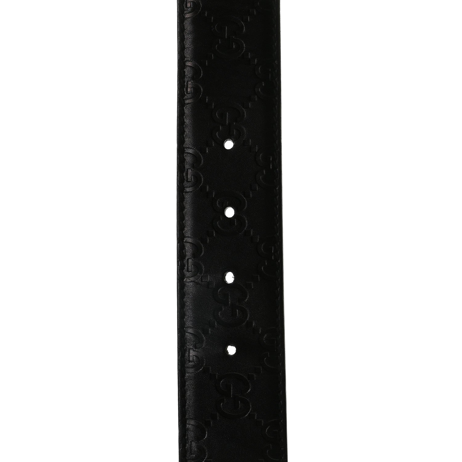 Gucci Guccissima Interlocking G 40mm Belt 85 34 Black 5 of 6
