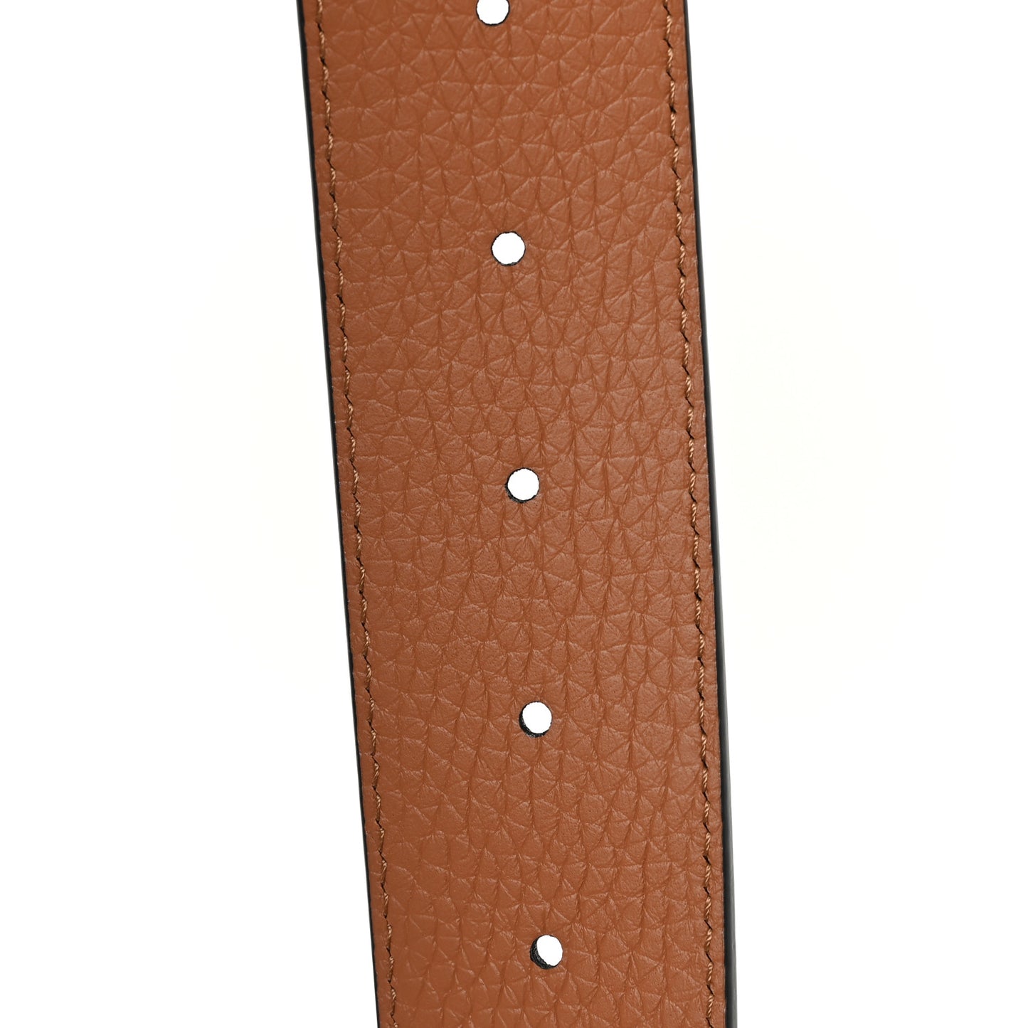Taurillon Calfskin 30mm LV Initiales Reversible Belt 100 40 Black