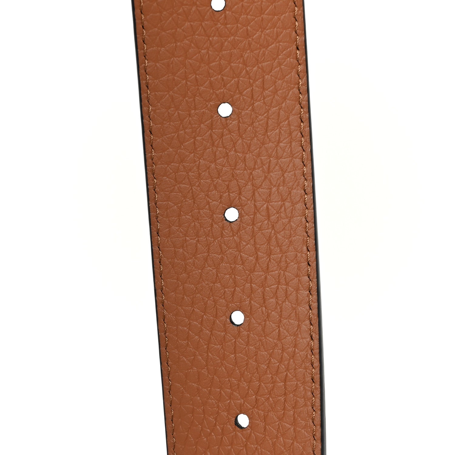 Louis Vuitton Taurillon Calfskin 30mm LV Initiales Reversible Belt 100 40 Black 3 of 5