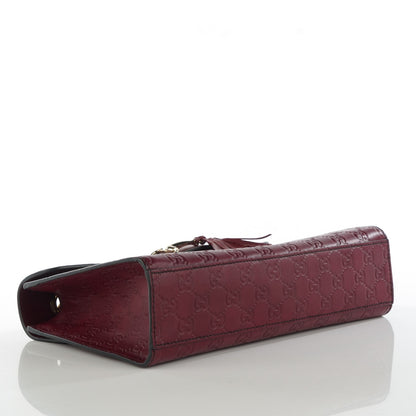 Gucci Soft Guccissima Medium Emily Chain Shoulder Bag Classic Ruby 4 of 7