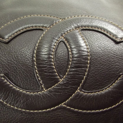 Chanel Calfskin Large Satchel Brown 8 of 13