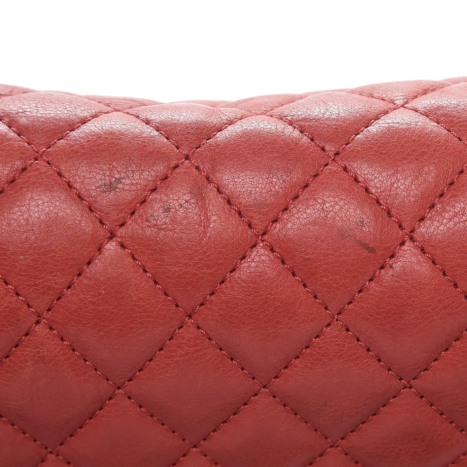 Chanel Calfskin Quilted Medium Boy Flap Red 18 of 19