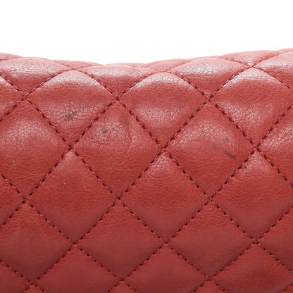 Chanel Calfskin Quilted Medium Boy Flap Red 18 of 19