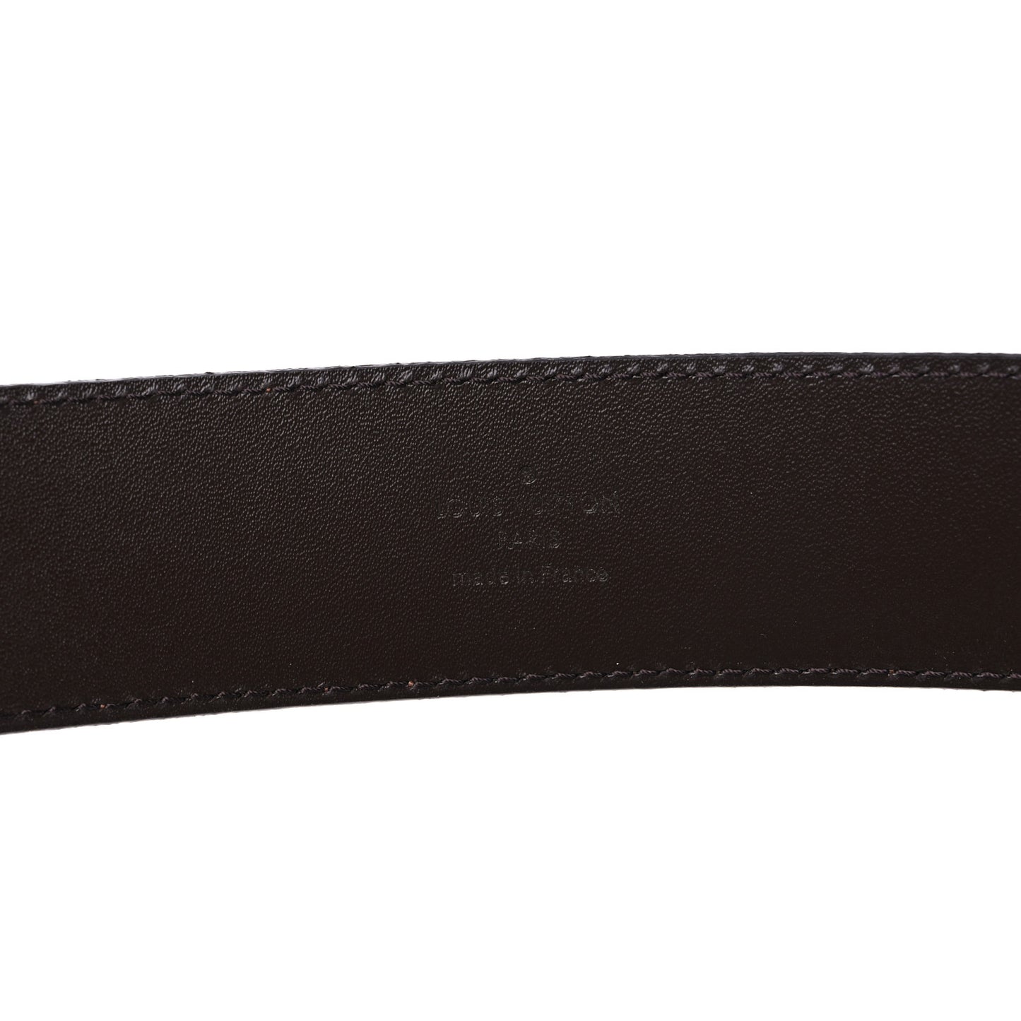 Damier Ebene 40mm LV Initiales Belt 120 48
