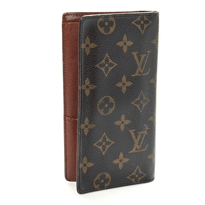 Louis Vuitton Monogram Porte Valeurs Checkbook Wallet 3 of 11