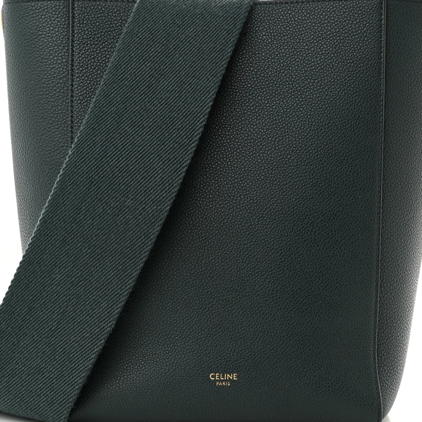 Soft Grained Calfskin Small Sangle Bucket Bag Amazone