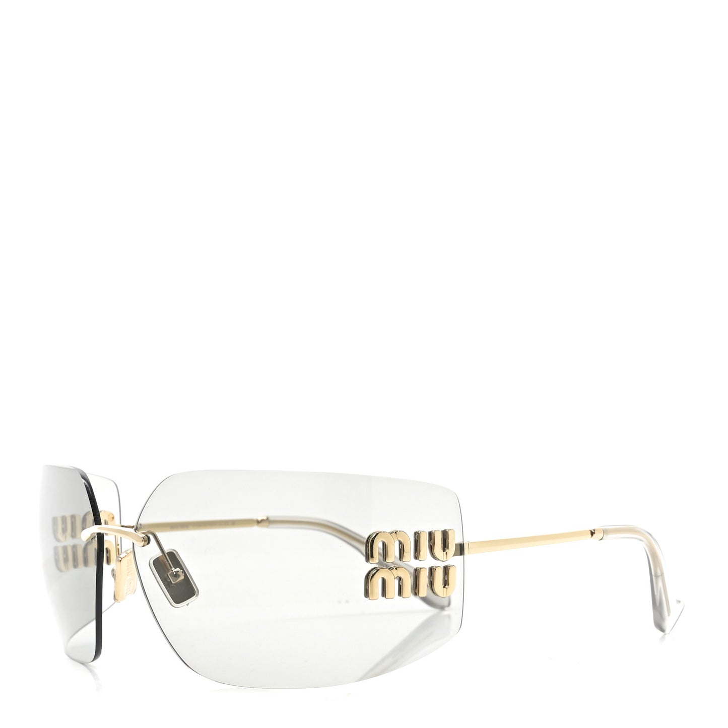 Metal Runway Sunglasses SMU54Y Gold