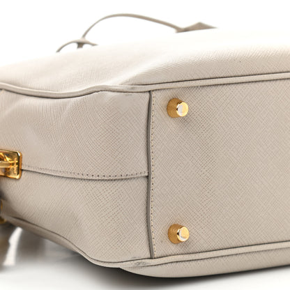 Prada Saffiano Lux Bowler Pomice 9 of 12