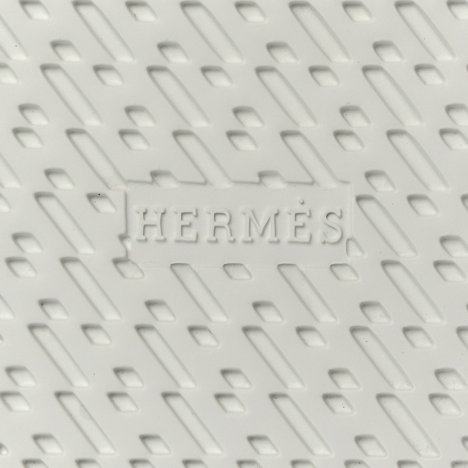 Hermes Calfskin Womens Happy Sneakers 37 White 7 of 12