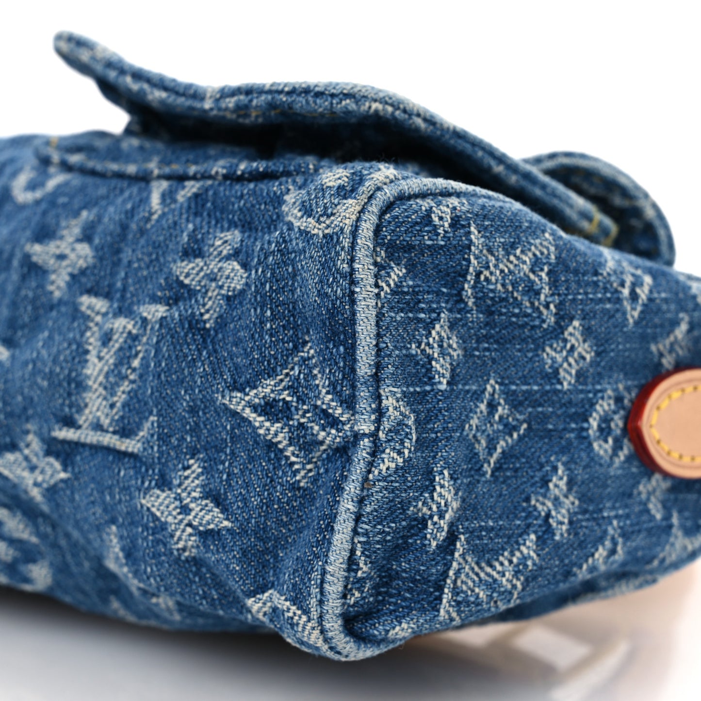 Monogram Denim Nano Speedy Blue