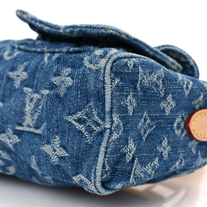 Louis Vuitton Monogram Denim Nano Speedy Blue 9 of 9