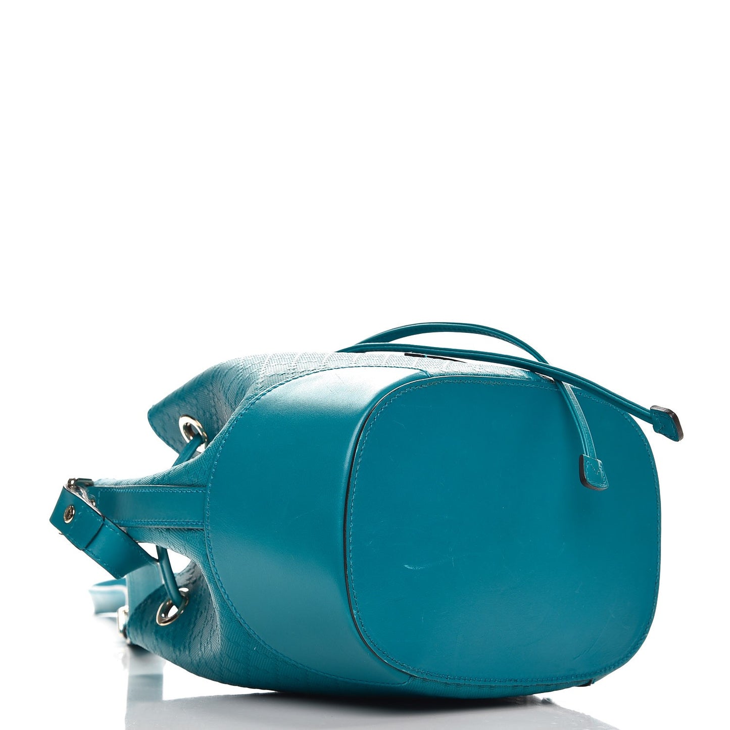 Hilary Lux Bright Diamante Small Bucket Bag Deep Cobalt