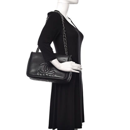 Chanel Caviar Large Timeless CC Flap Black 3 of 11