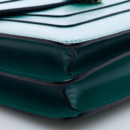 Bulgari Calfskin Serpenti Forever Shoulder Bag Emerald Green 7 of 8