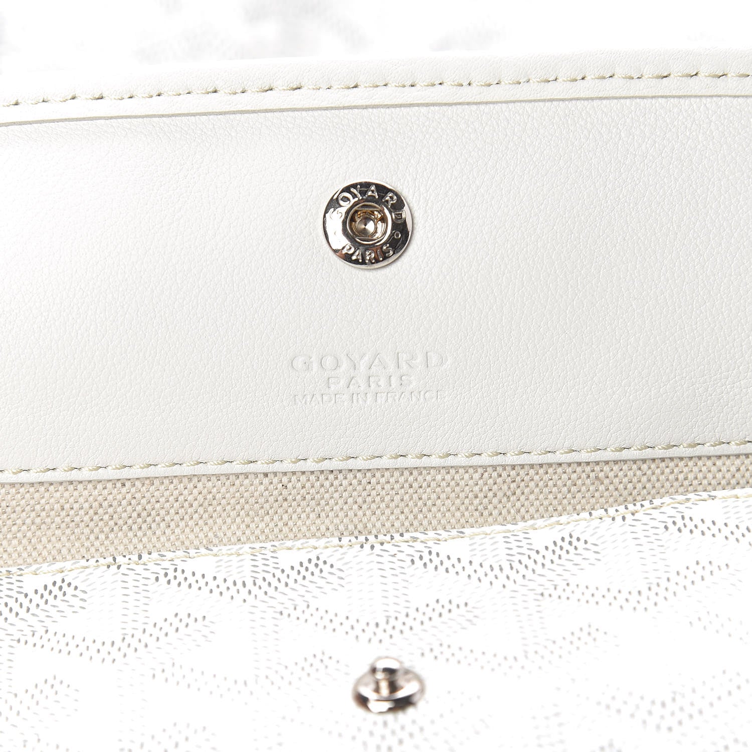 Goyard Goyardine Reversible Anjou PM White 12 of 19