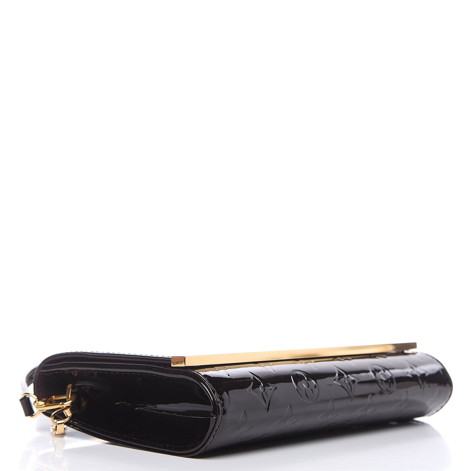Louis Vuitton Vernis Ana Clutch Amarante 4 of 11