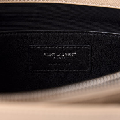 Saint Laurent Grain De Poudre Medium West Hollywood Monogram Fold-Over Nude Powder 13 of 15