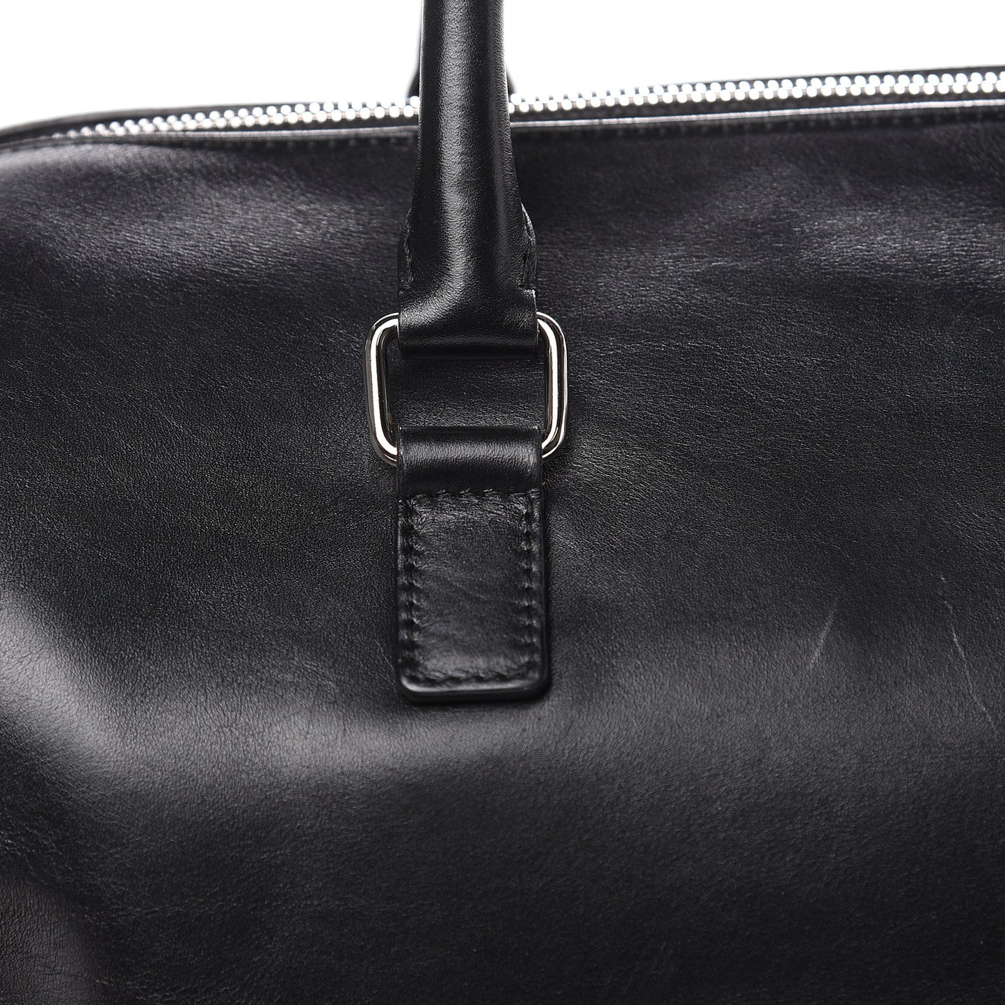 Calfskin Studded Classic Duffle 6 Black