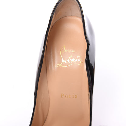 Christian Louboutin Patent Hot Chick 130 Pumps 39 Black 8 of 10
