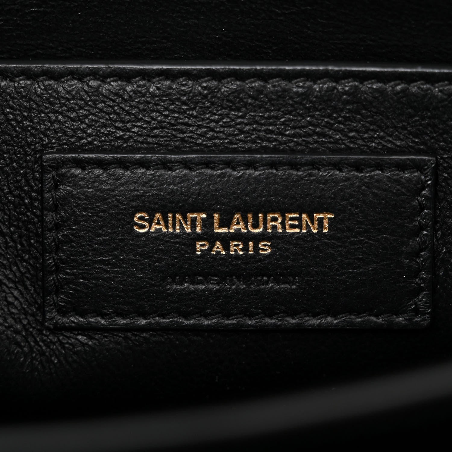 Saint Laurent Grain de Poudre Medium Classic Monogram Cassandra Top Handle Black 6 of 11