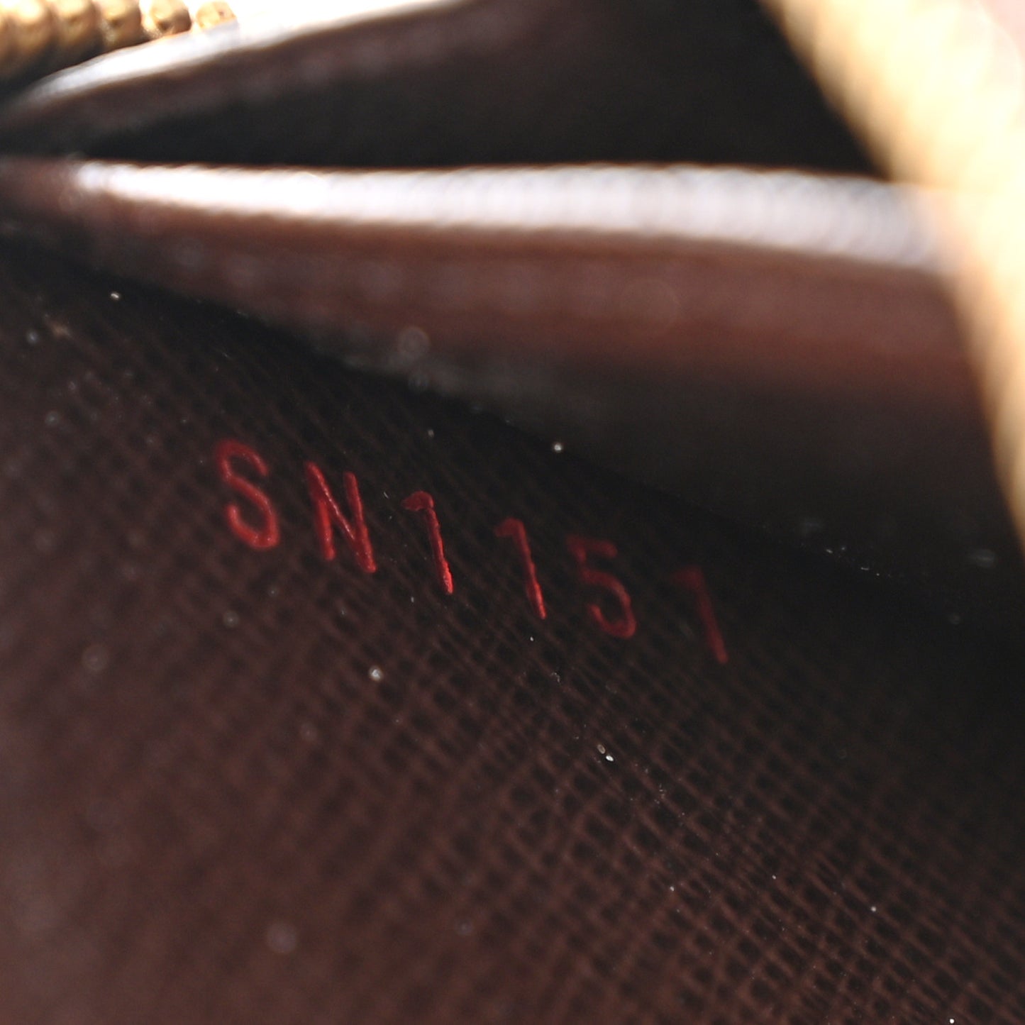 Damier Ebene Zippy Coin Purse