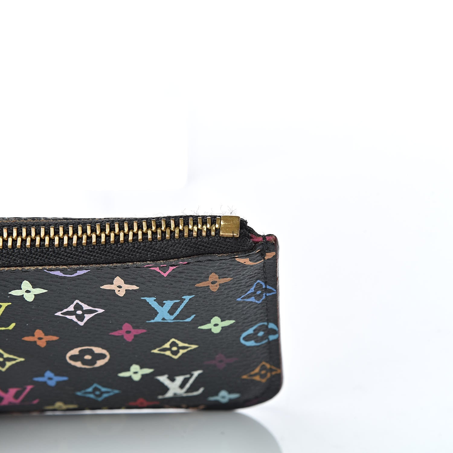 Louis Vuitton Monogram Multicolor Key Pouch Black Grenade 11 of 11