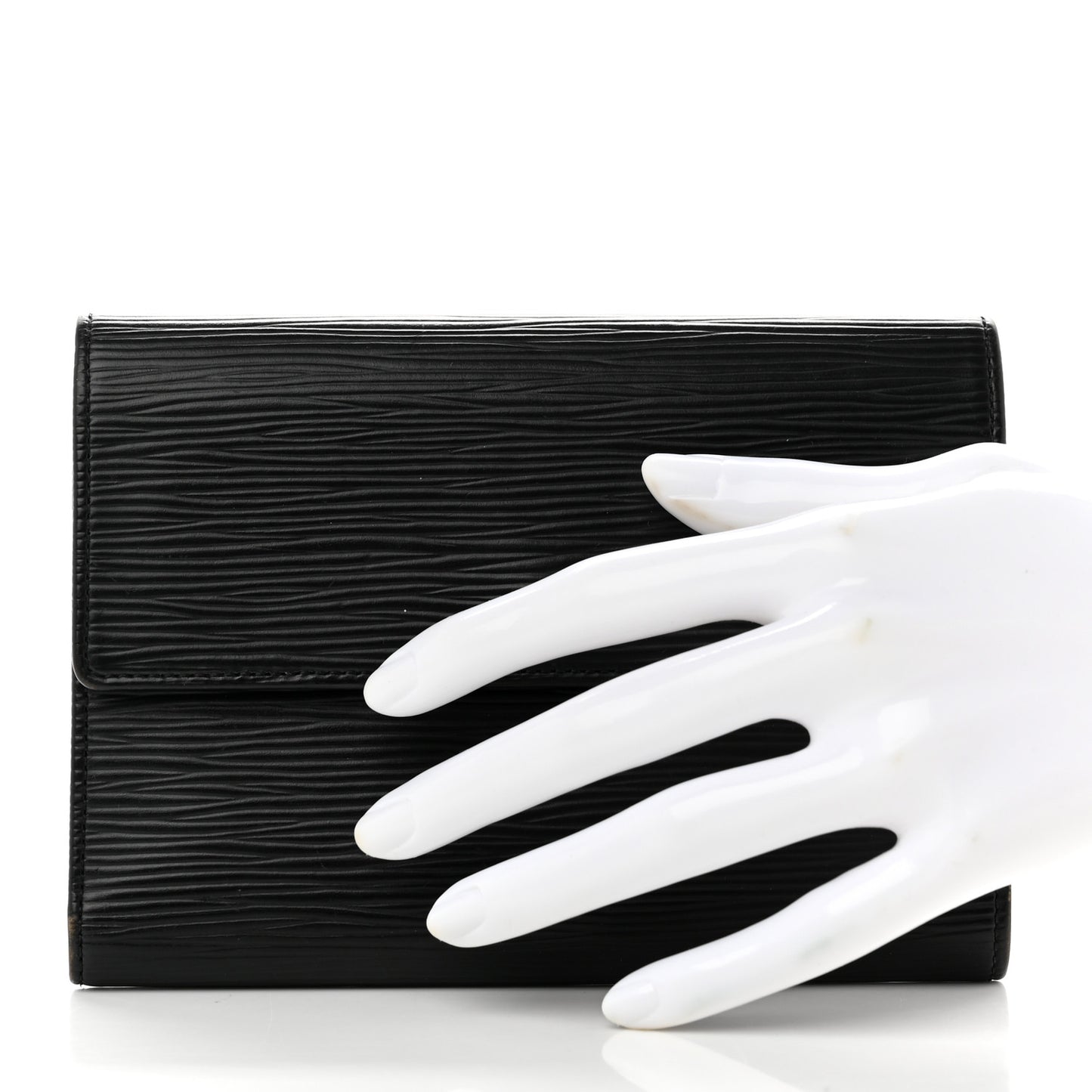 Epi Porte Tresor Etui Papiers Wallet Black