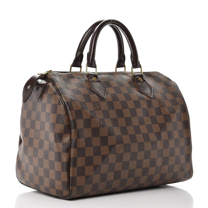 Louis Vuitton Damier Ebene Speedy 30 3 of 12