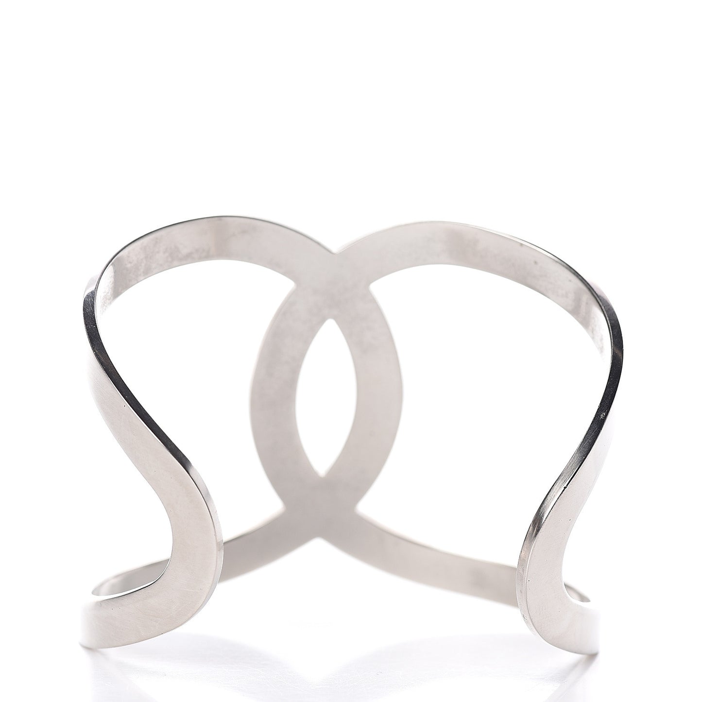 Metal CC Cuff Silver