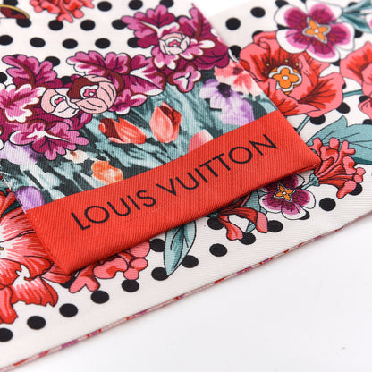 Louis Vuitton Silk Louis In The Garden Bandeau Fuchsia 5 of 5