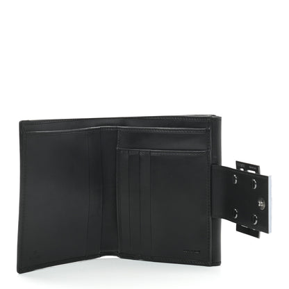 Fendi Zucchino Compact Wallet Black 5 of 8