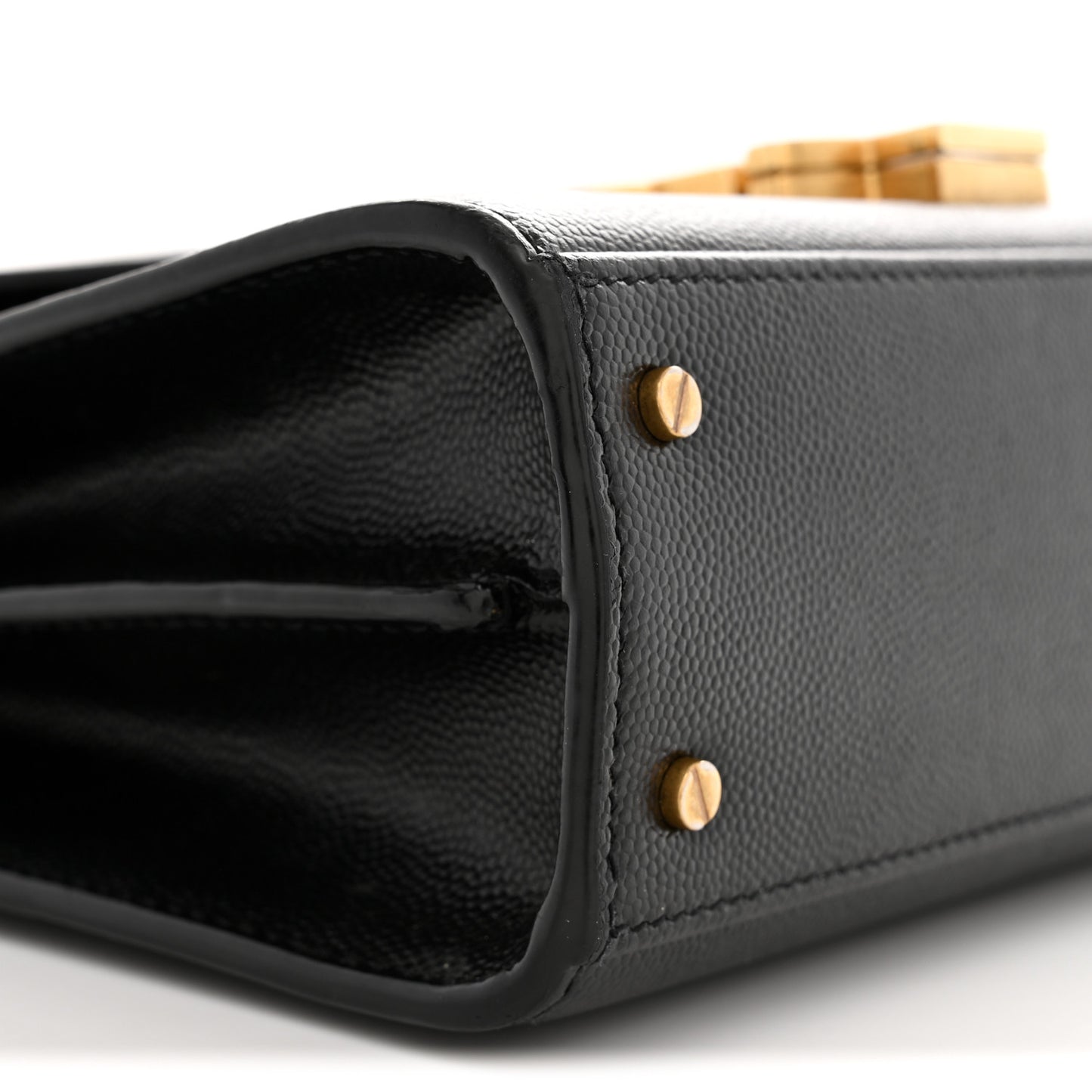 Grain de Poudre Mini Classic Monogram Cassandra Top Handle Black