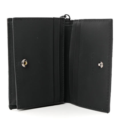 Christian Dior Ultra Matte Calfskin Small Lady Dior Flap Card Holder Black 5 of 8