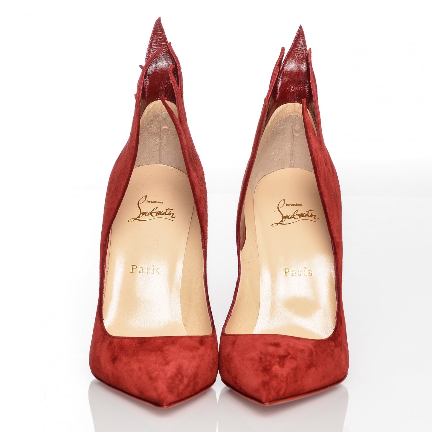 Suede Victorina 100 Pumps 39 Carmin