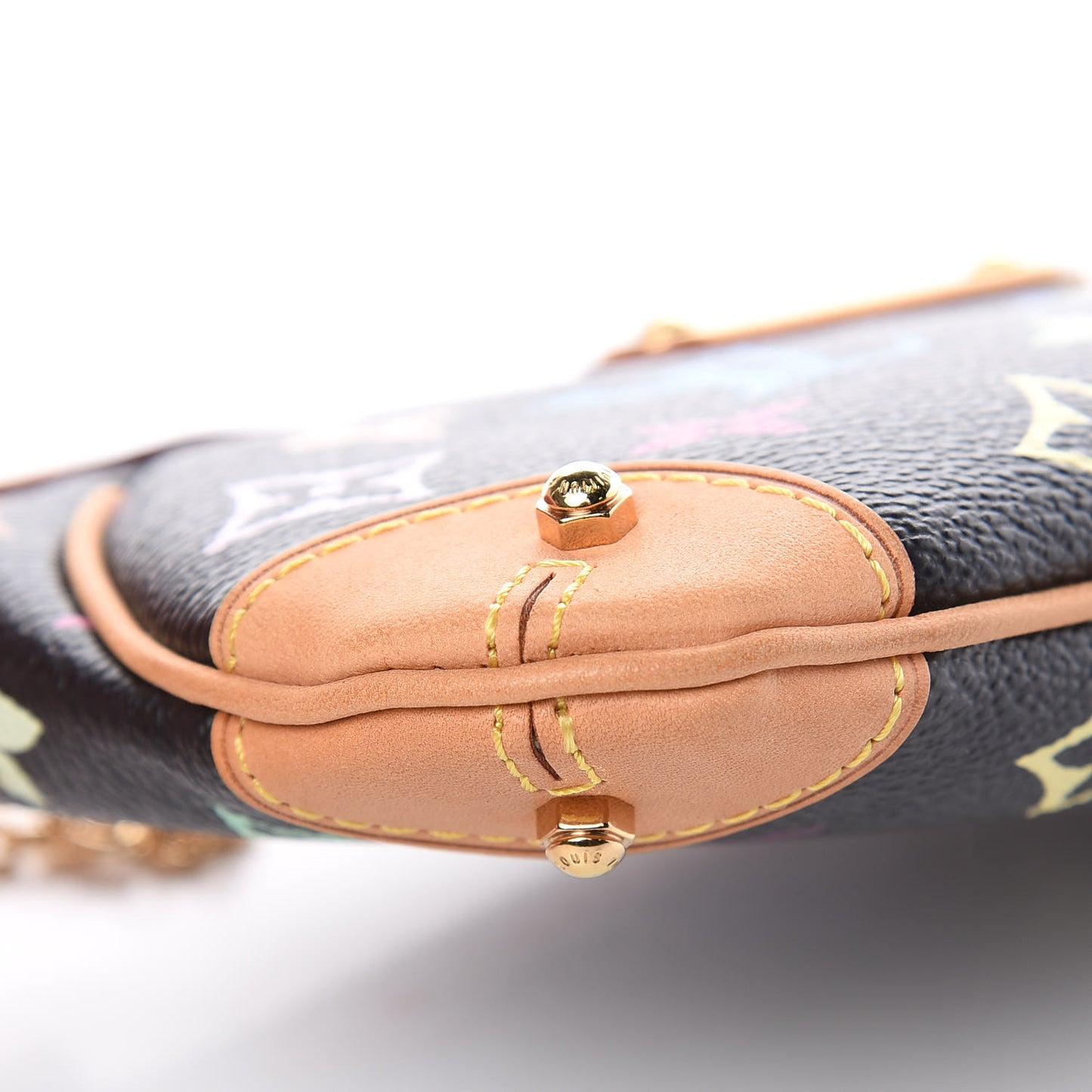 Monogram Multicolor Pochette Milla MM Black