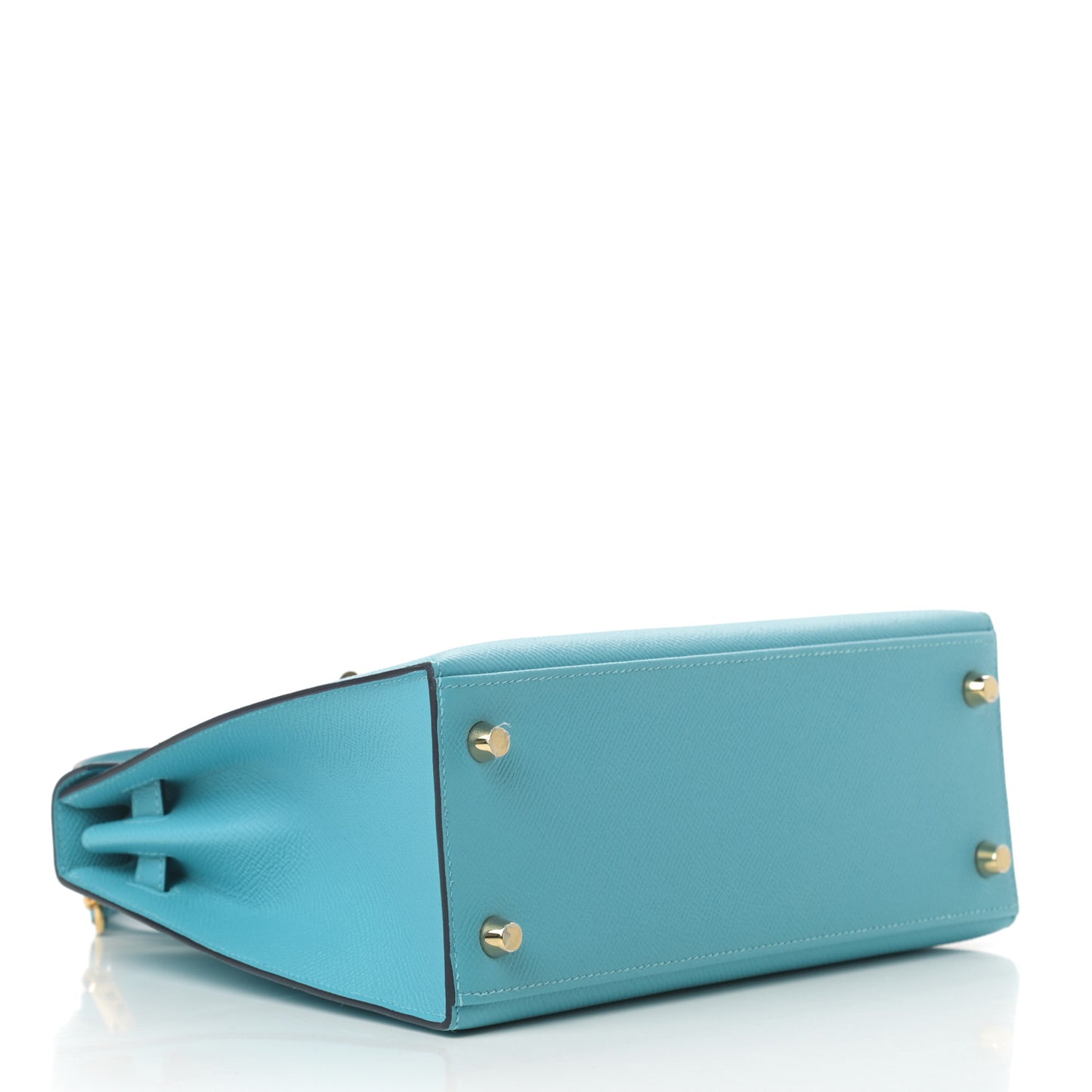 Epsom Kelly Sellier 25 Bleu Du Nord
