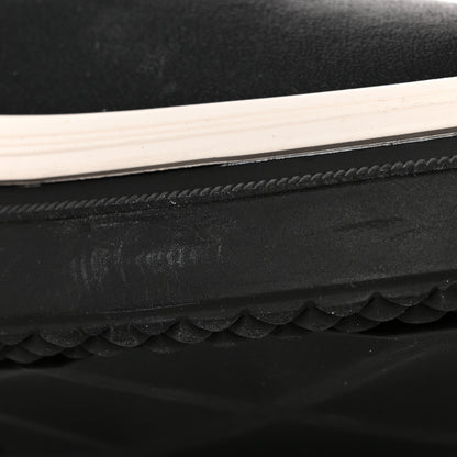 Chanel Rubber CC Short Rain Boots 39 Black 12 of 17