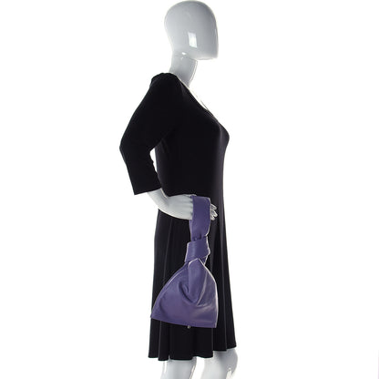 Bottega Veneta Calfskin Mini BV Twist Lavender 2 of 11