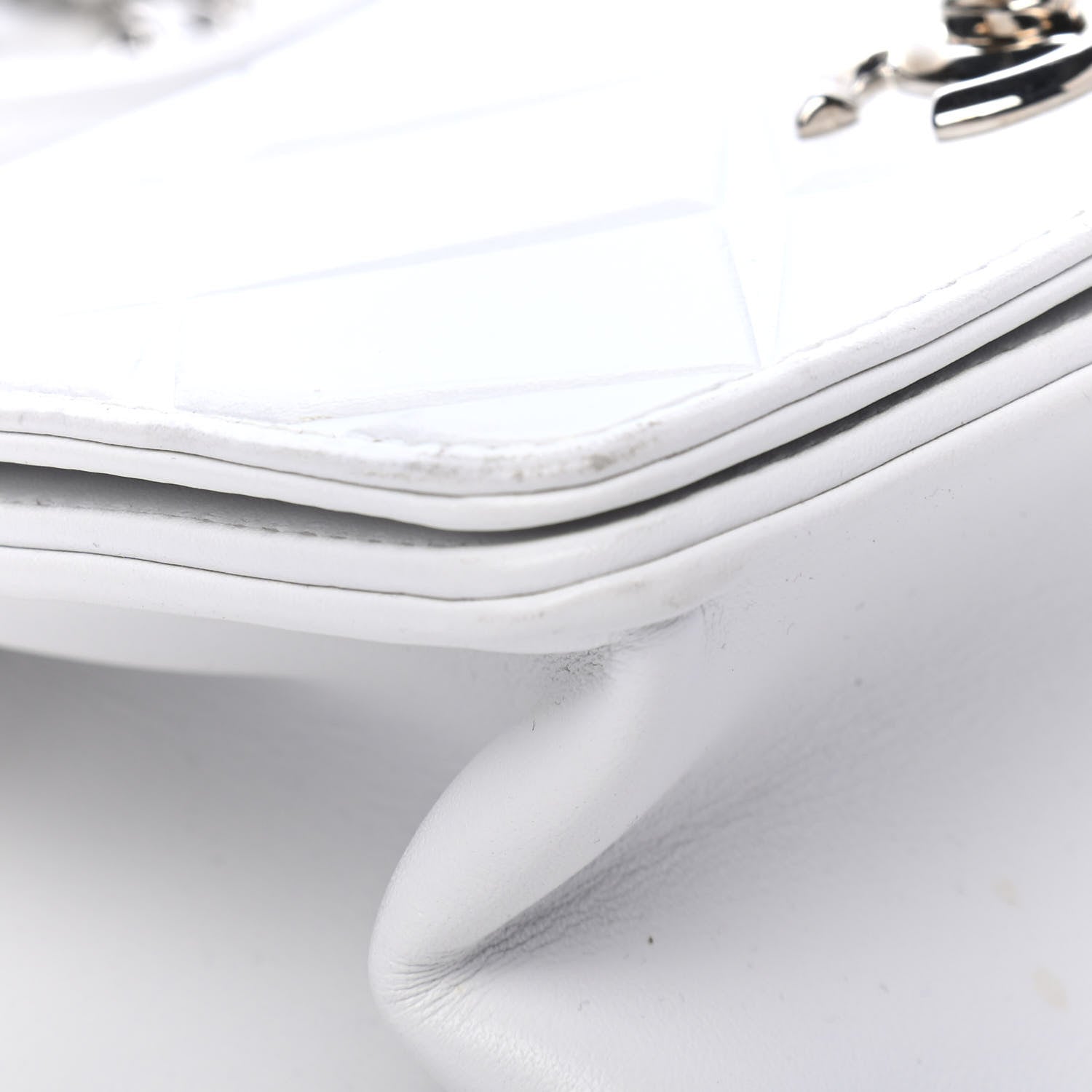 Chanel Calfskin Mini Propeller Flap White 11 of 11