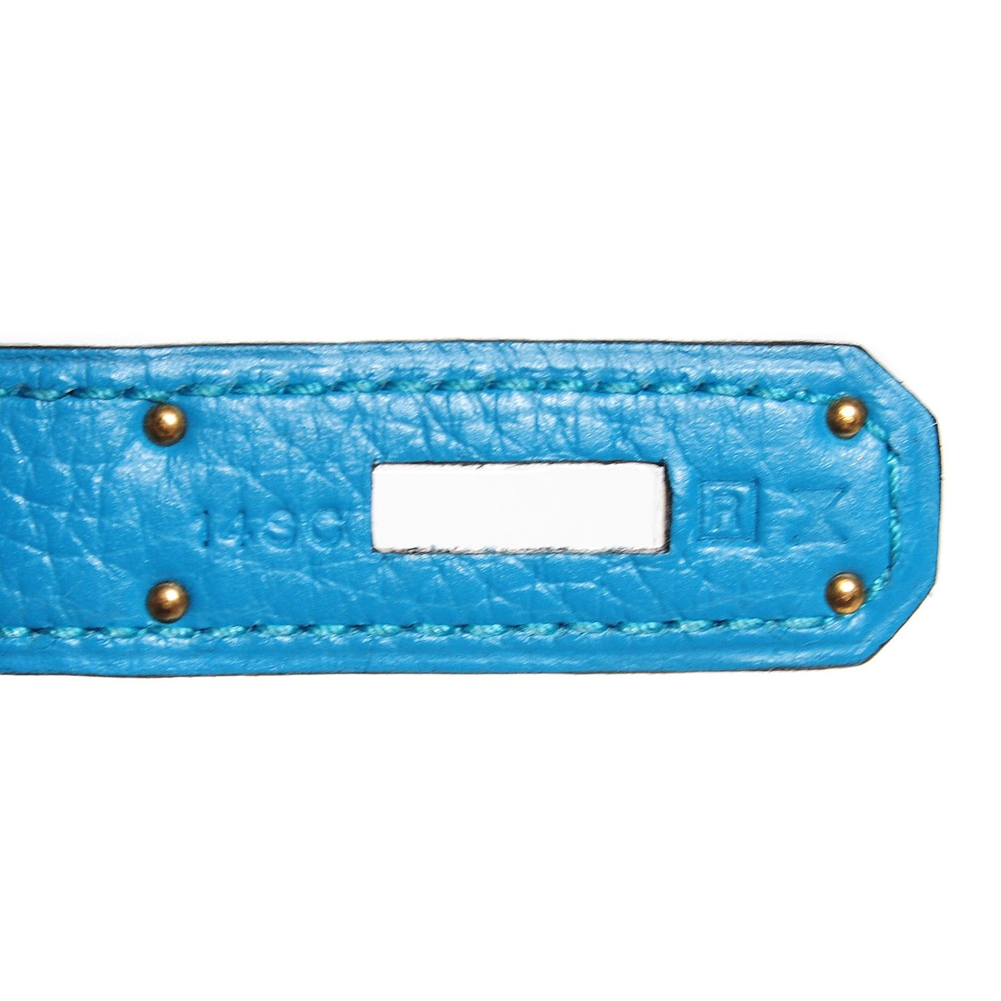 Togo Birkin 35 Turquoise