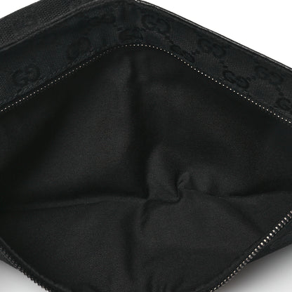 Gucci GG Monogram Double Pocket Belt Bag Black 5 of 13